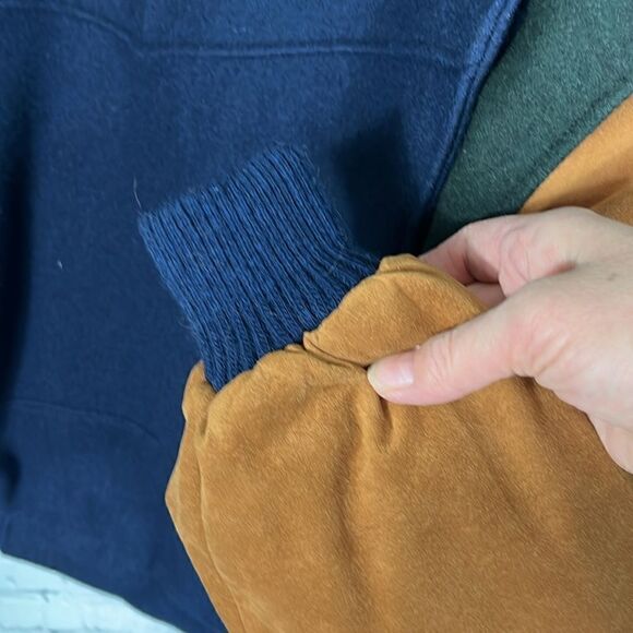 Vintage 80’s Rode Walker Made in USA Wool & Suede Bomber Near Mint condition Med - Picture 7 of 10